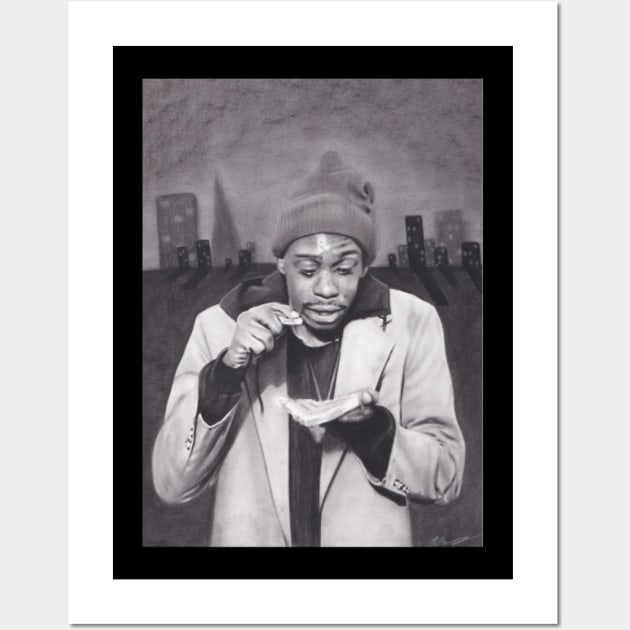 Dave Chappelle Laughable Lines Wall Art by Angel Shopworks